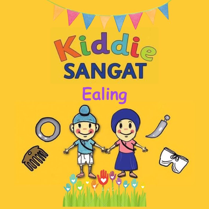 Kiddie Sangat - Ealing Gurdwara, London Sikh Centre